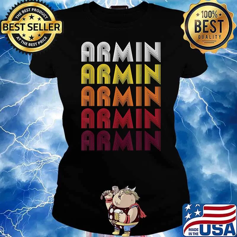 A.V.B Armin Armin Armin Armin Vintage T-Shirt Ladies tee