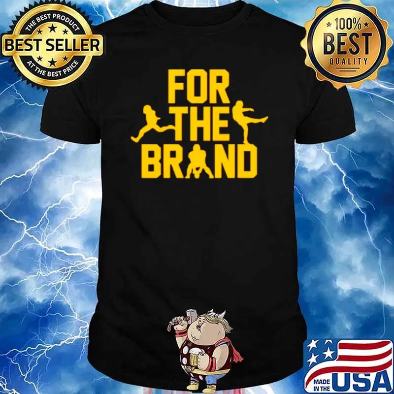 Aaron Rodgers for the brand shirt