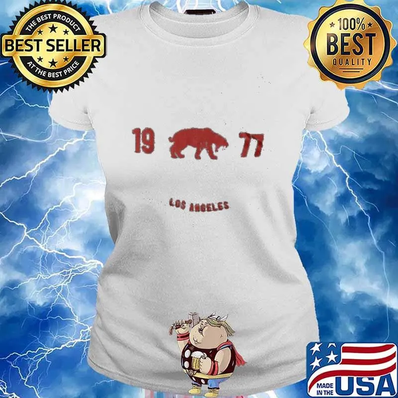Adult La Brea Tar Pits 1977 T-Shirt Ladies tee