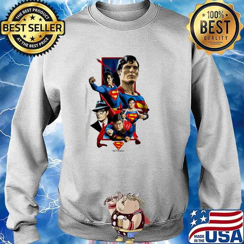 Adventures of Superman Christopher Reeve v6 T-s Sweater