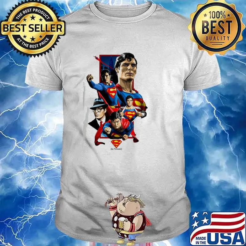 Adventures of Superman Christopher Reeve v6 T-shirt
