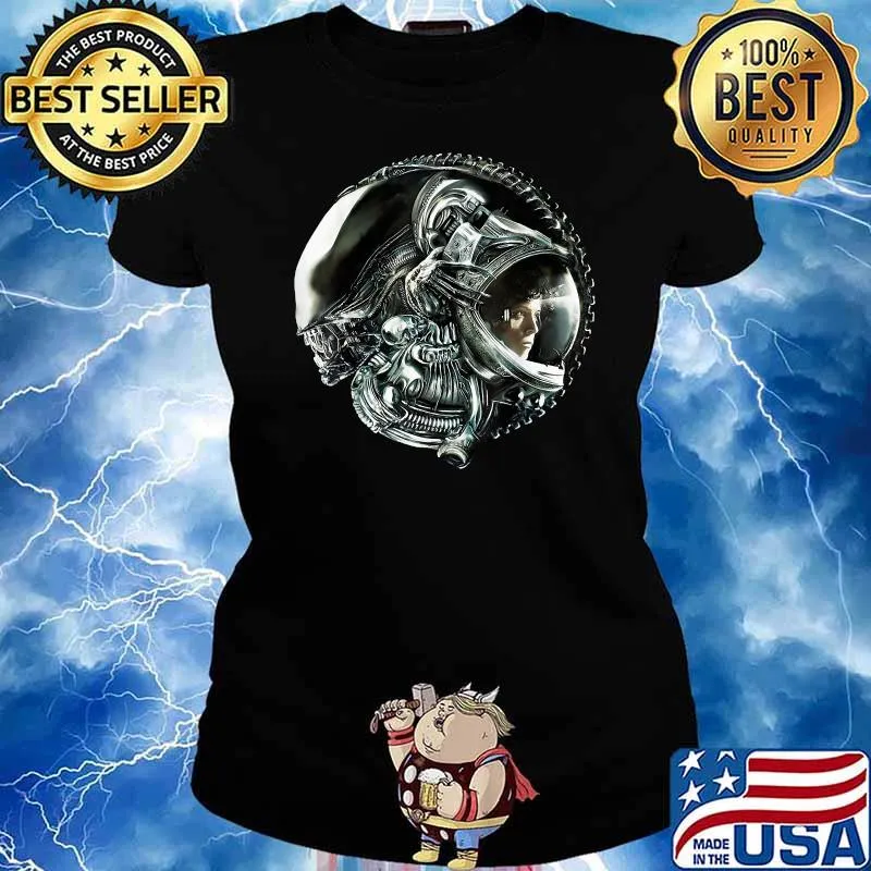 Alien And Ripley T-Shirt Ladies tee