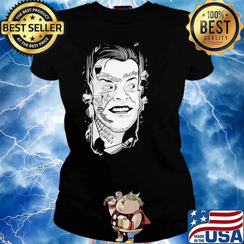 All work no play dull boy little pig Redrum Here's Johnny s Ladies tee