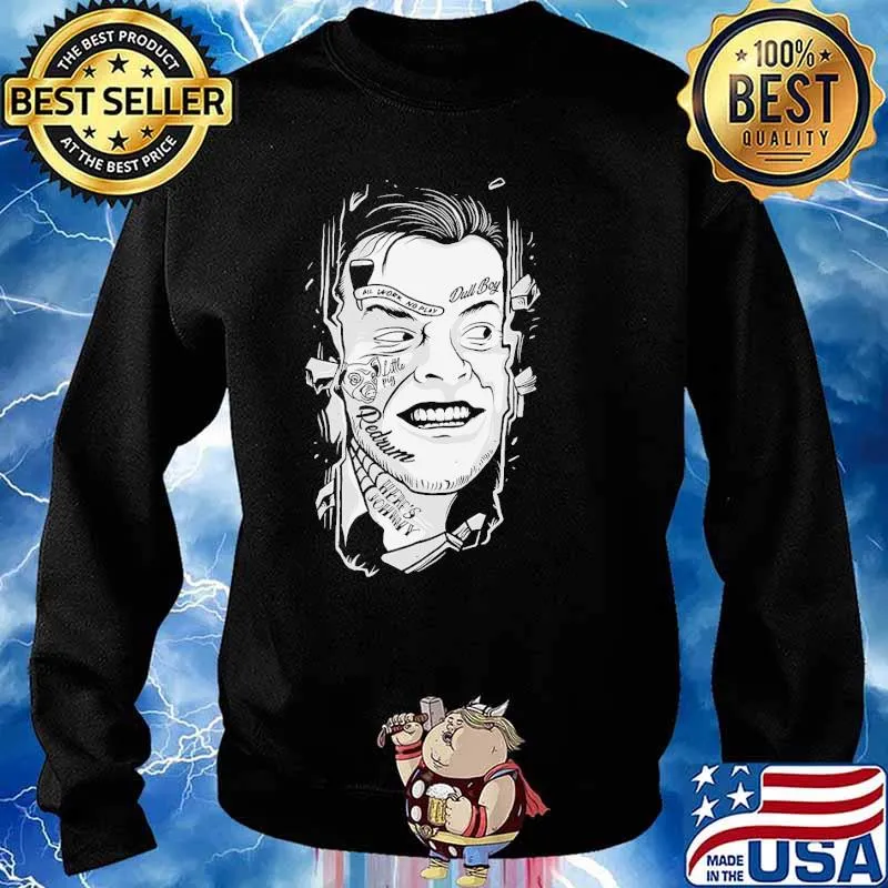 All work no play dull boy little pig Redrum Here's Johnny s Sweater