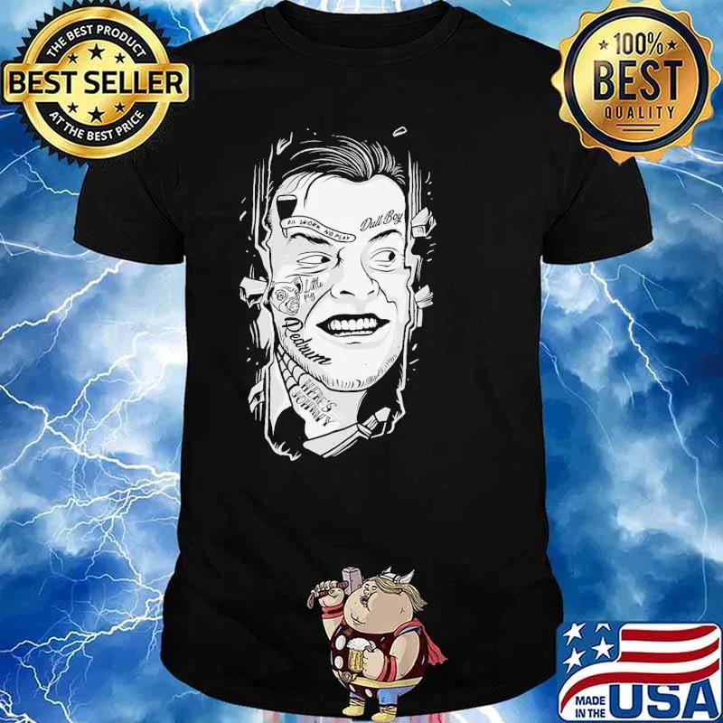 All work no play dull boy little pig Redrum Here's Johnny shirt