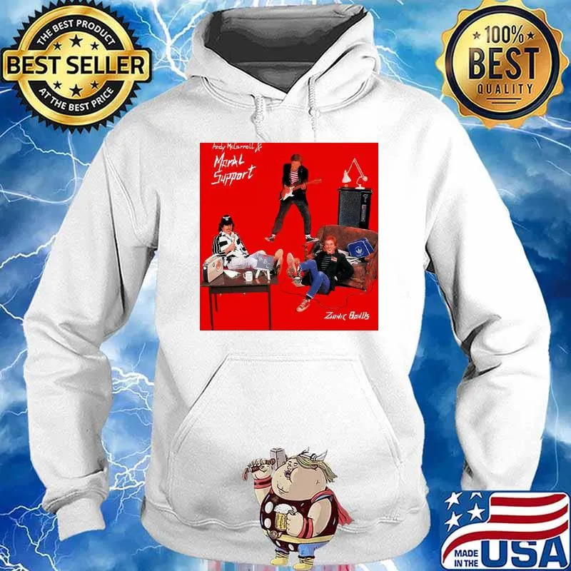 Andy McCarroll and Moral Support Zionic Bonds s Hoodie