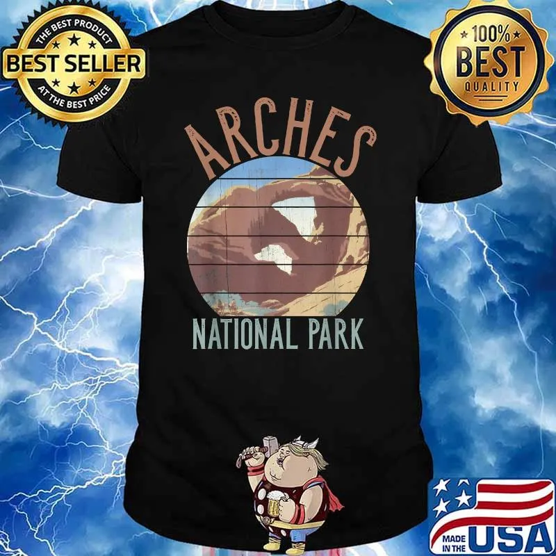 Arches National Park Vintage T-Shirt
