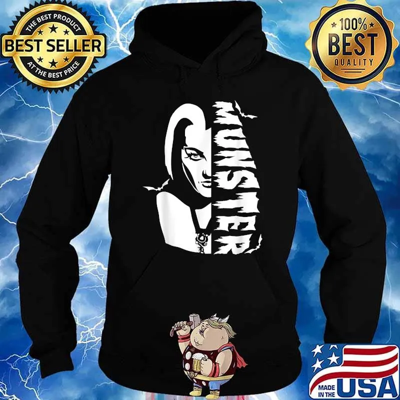 Awesome lily Munster Daughter of the Count Dracula Horror Halloween T-Shirt Hoodie