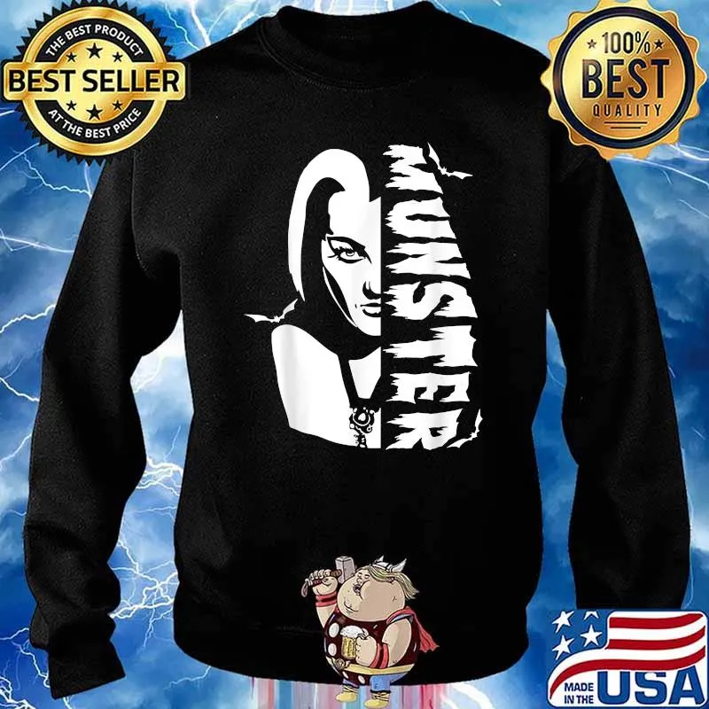 Awesome lily Munster Daughter of the Count Dracula Horror Halloween T-Shirt Sweater