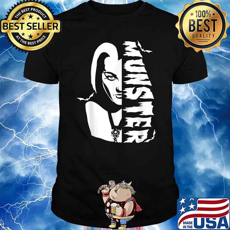 Awesome lily Munster Daughter of the Count Dracula Horror Halloween T-Shirt