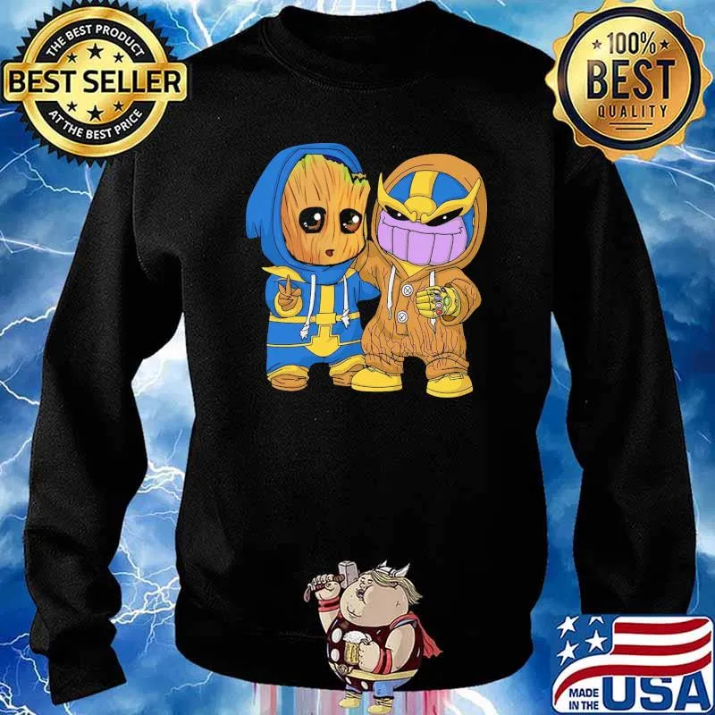 Baby Groot And Thanos Shirt Sweater