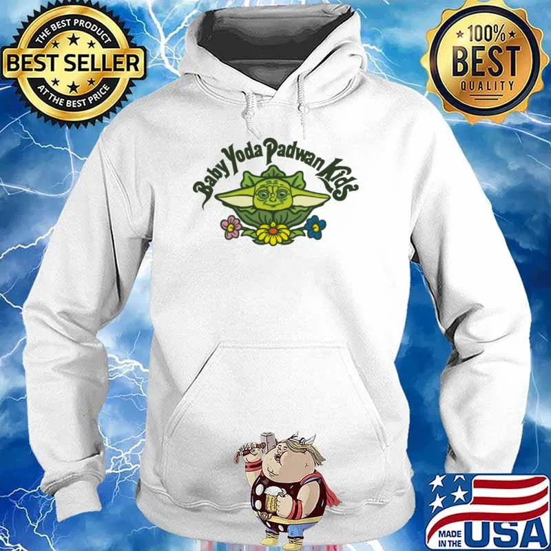 Baby yoda padwan kids s Hoodie