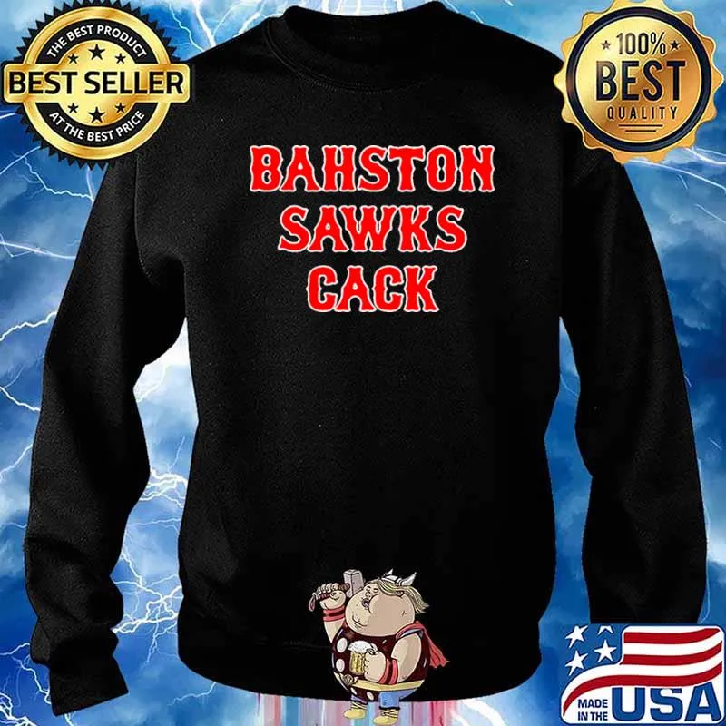 Bahston sawks cack s Sweater
