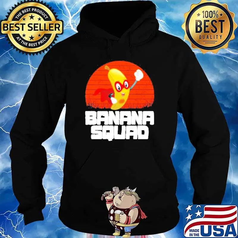 Banana Squad Vintage s Hoodie