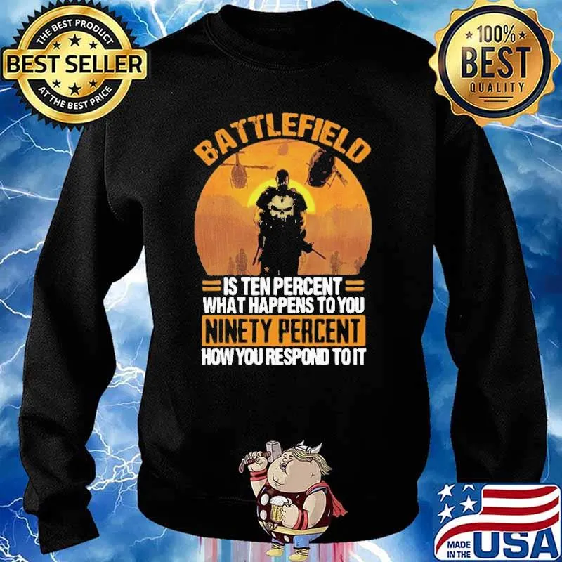 Battlefield Is Ten Percent What Happens To You Shirt Sweater