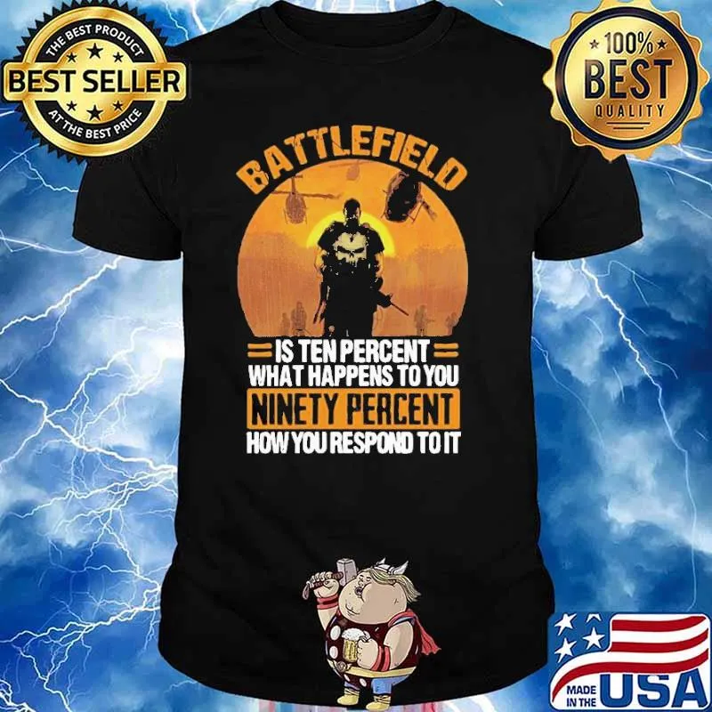 Battlefield Is Ten Percent What Happens To You Shirt