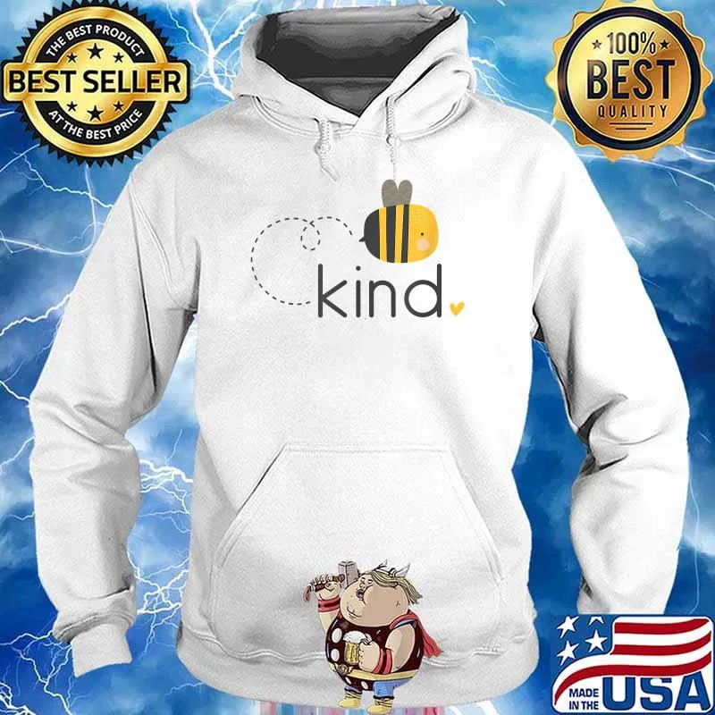 Bee Kind T-Shirt Hoodie