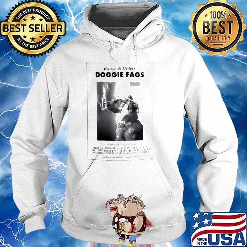 Benson and Hedges Doggie Fags t-s Hoodie