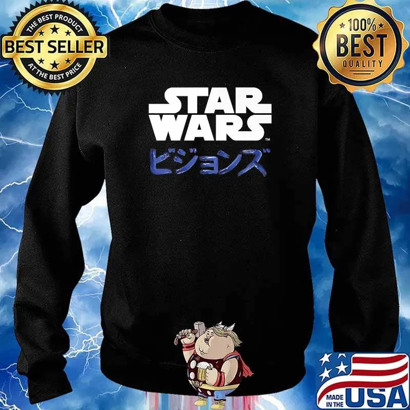 Best star Wars Visions Kanji Logo Front And Back T-Shirt Sweater