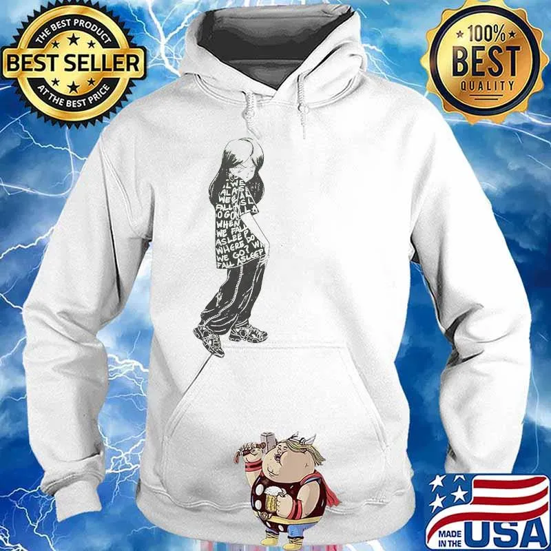 Billie Eilish Anime T-Shirt Hoodie
