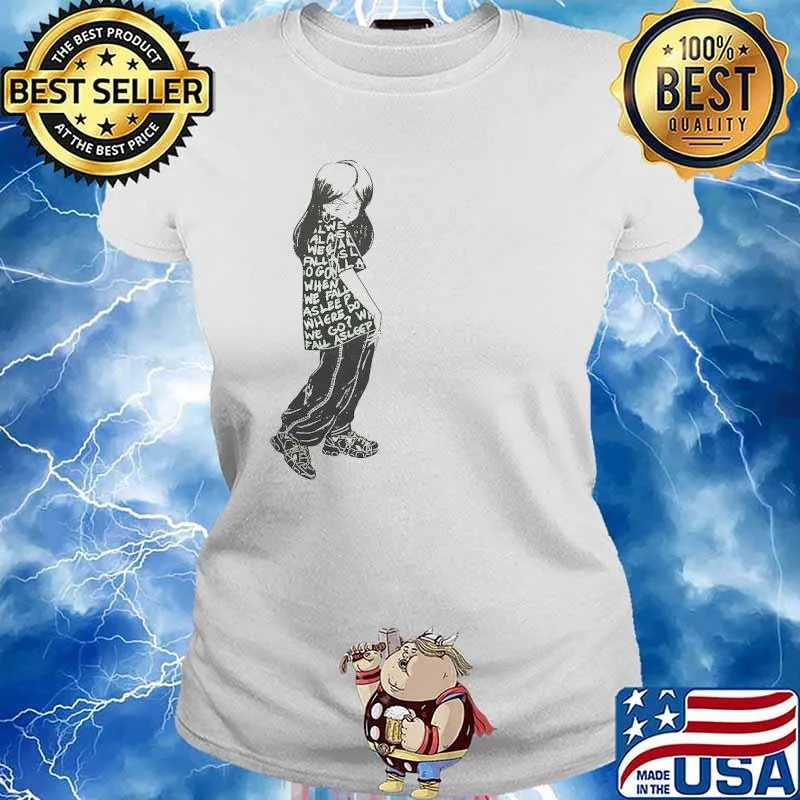 Billie Eilish Anime T-Shirt Ladies tee
