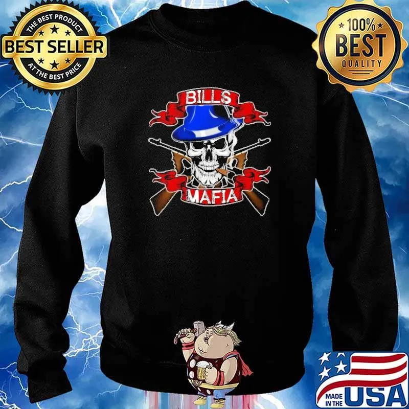 Bills Mafia The Skull Shirt Sweater