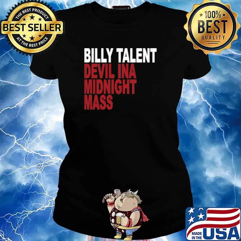 BILLY TALENT DEVIL INA MIDNIGHT MASS T-Shirt Ladies tee