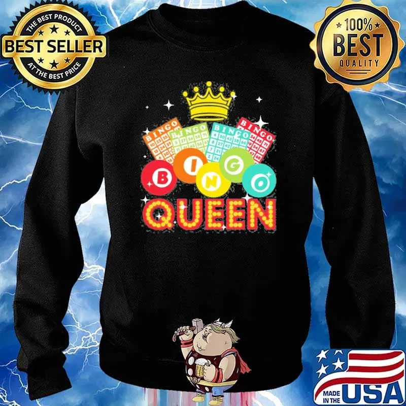 Bingo Queen Lovers Shirt Sweater
