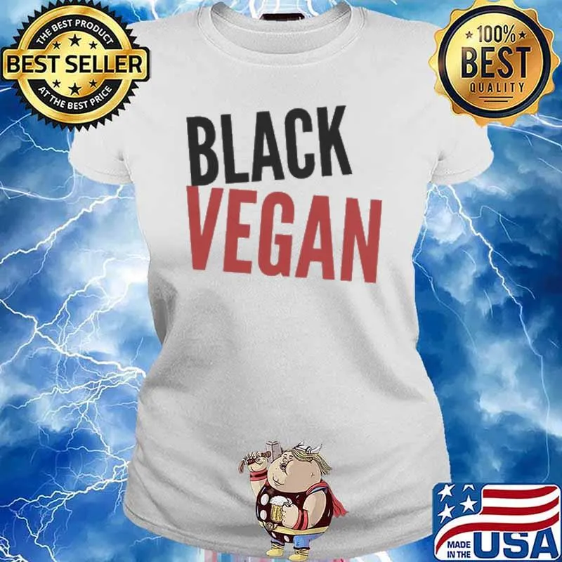 Black Vegan s Ladies tee
