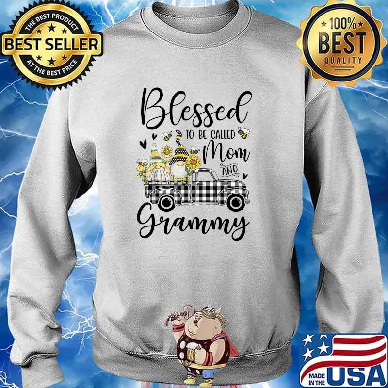 Blessed To Be Called Mom And Grammy Gnomes T-Shirt Sweater