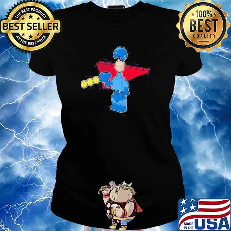 Block man exclusive s Ladies tee
