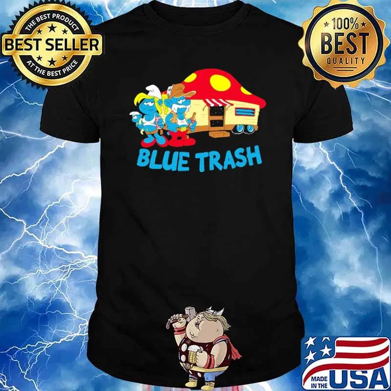 Blue trash The Lost Village shirt