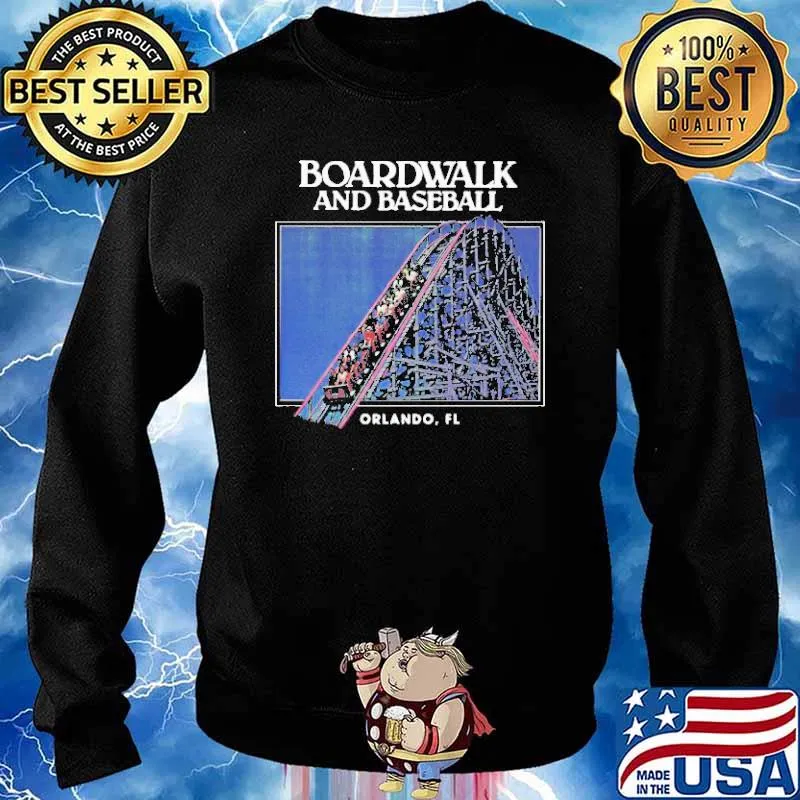 Boardwalk And Baseball Shirt Sweater