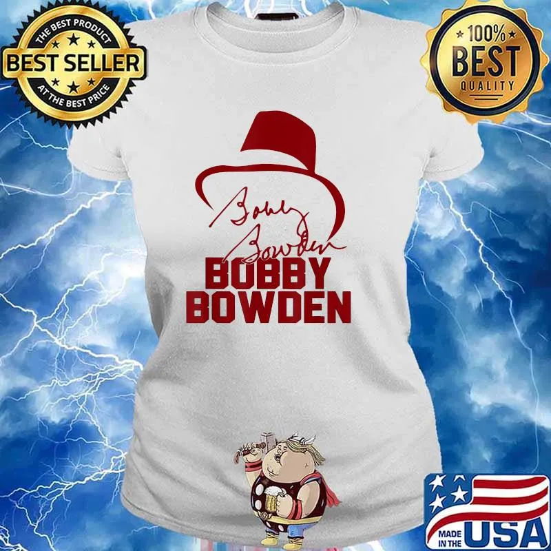 Bobby Bowden Dadgum Legend Florida Vintage T-Shirt Ladies tee