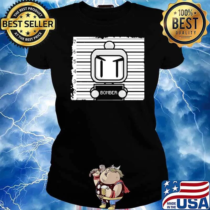 Bomber Retro Shirt Ladies tee