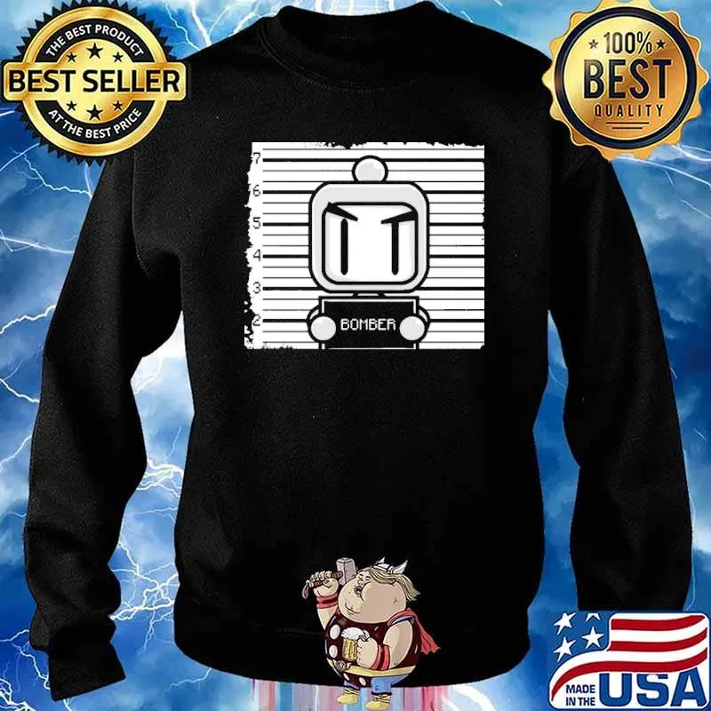 Bomber Retro Shirt Sweater