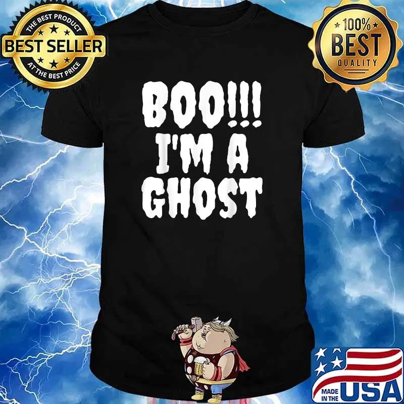 Boo!!! I'm a Ghost Halloween Costume T-Shirt