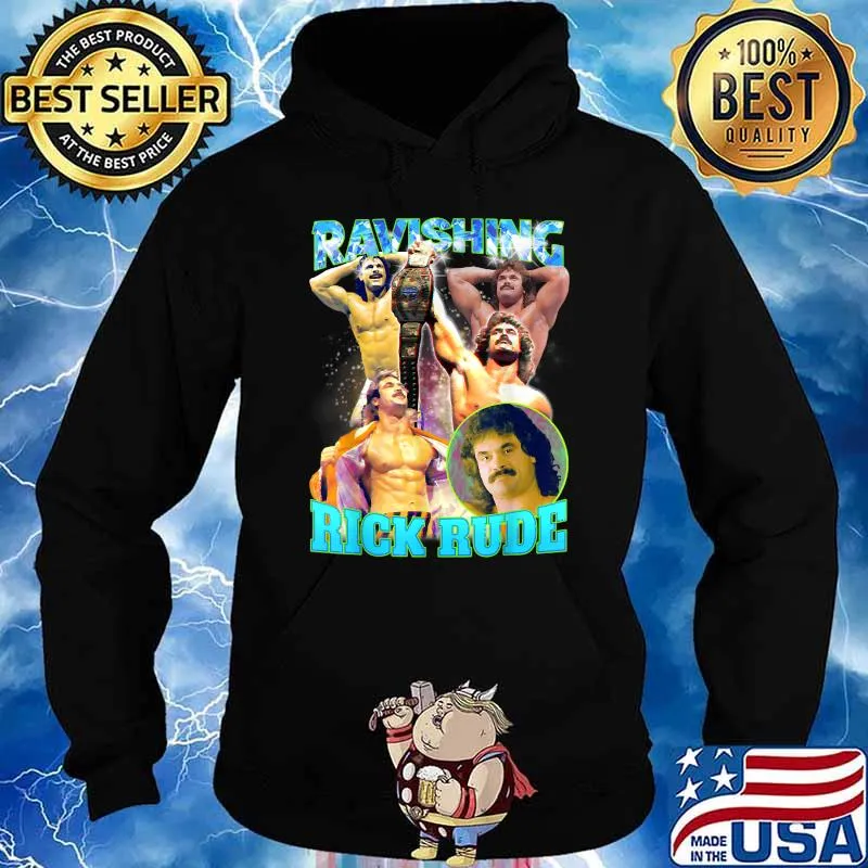 Boot Leg Ravishing Rick Rude T-Shirt Hoodie