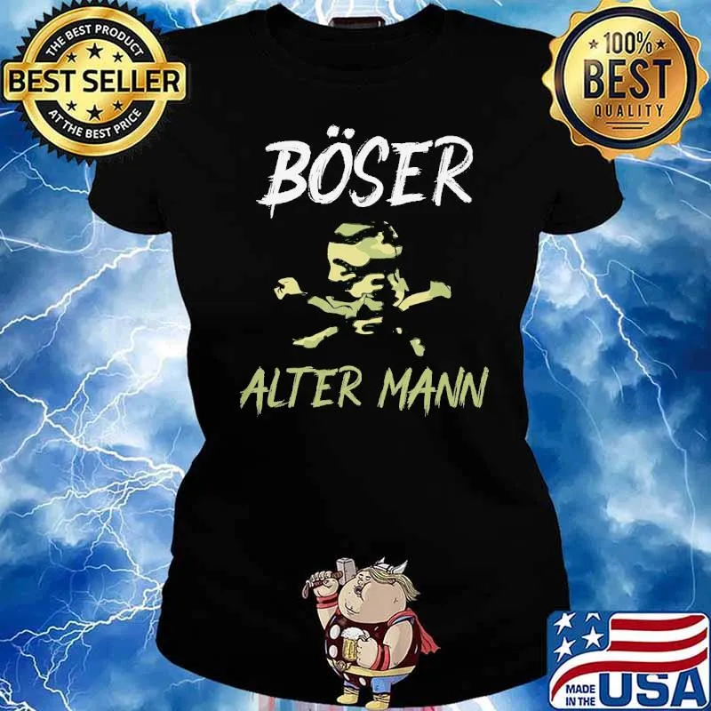BÖSER ALTER MANN SHIRT Ladies tee