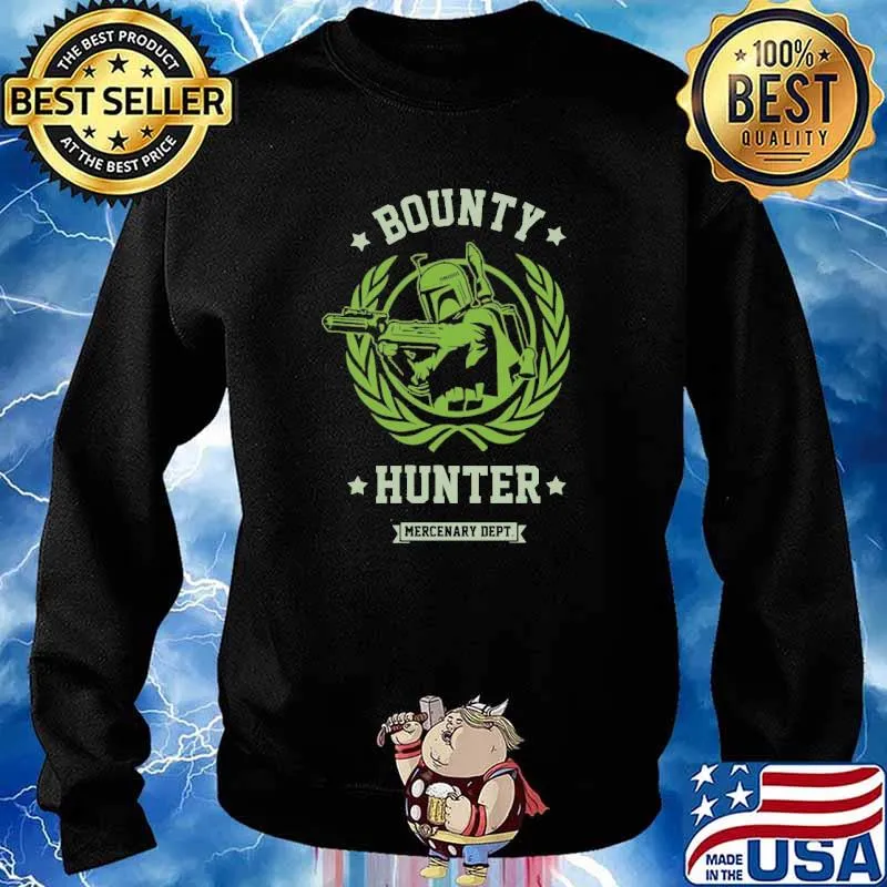 Bounty hunter mercenary dept mandalorian babo fett star wars s Sweater