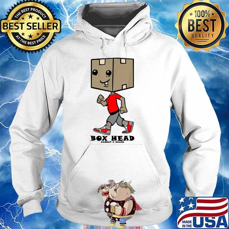 Box Head Farout Balco T-Shirt Hoodie