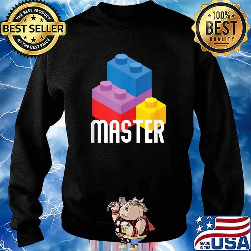 Brick Master Block Letter T-Shirt Sweater