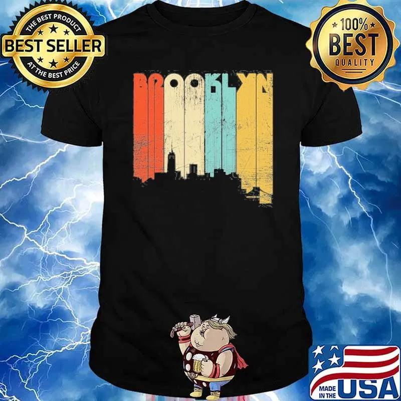 Brooklyn New York City Retro 70S Shirt