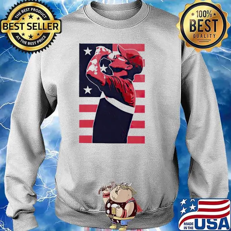 Brooks Koepka drink water American flag T-s Sweater