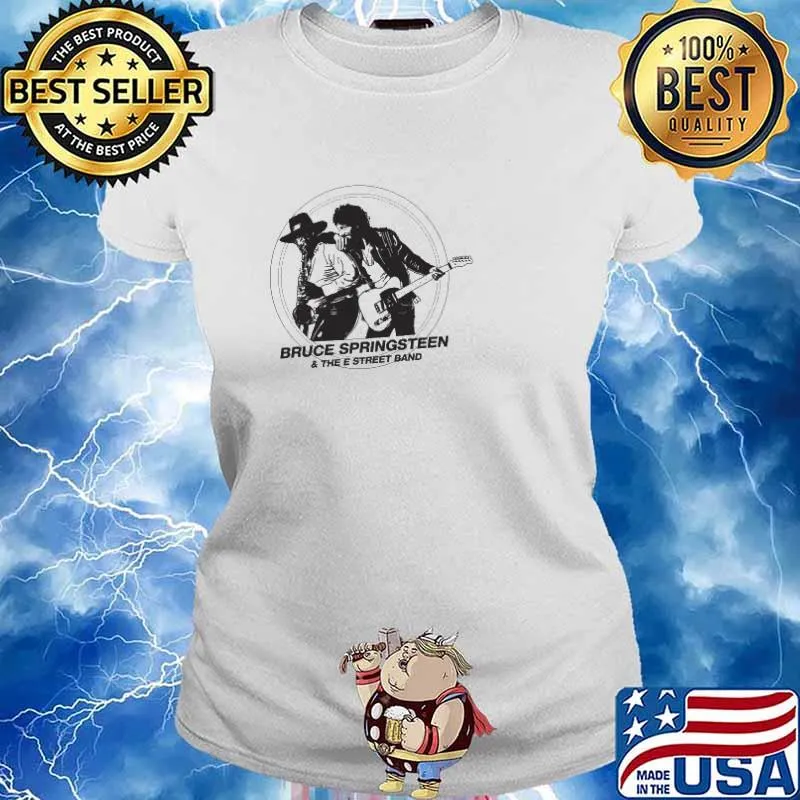 Bruce Springsteen And The E Street Band In Concert Shirt Ladies tee