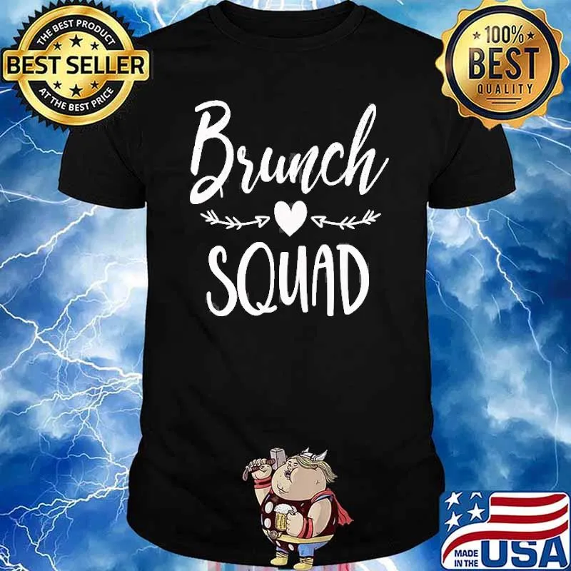 Brunch Squad Breakfast Lunch Best Friend Shirt