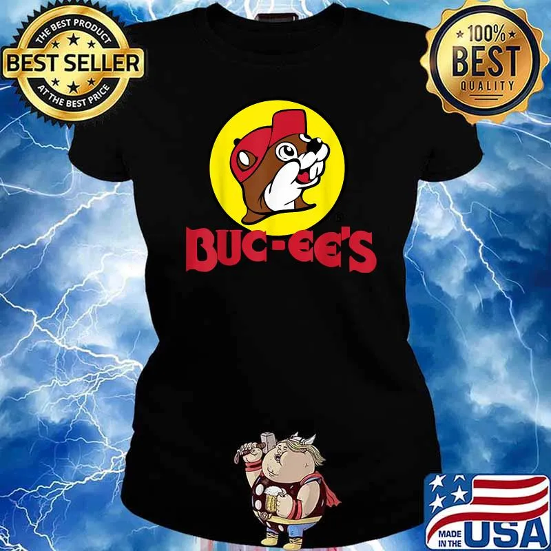 Buc-ees Merchandise Beaver Nuggets Christmas T-Shirt Ladies tee