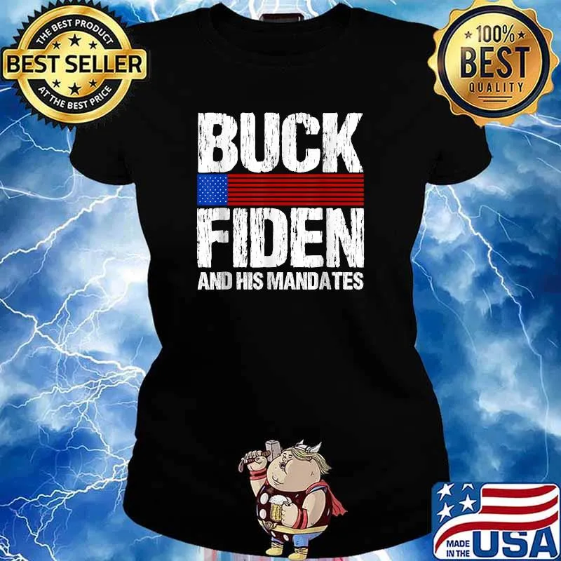 Buck Fiden And His Mandates T-Shirt Ladies tee