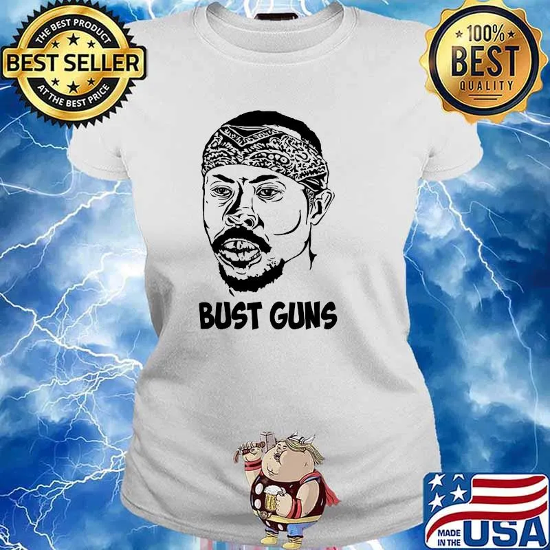 Bust guns ormar is coming the wire T-Shirt Ladies tee