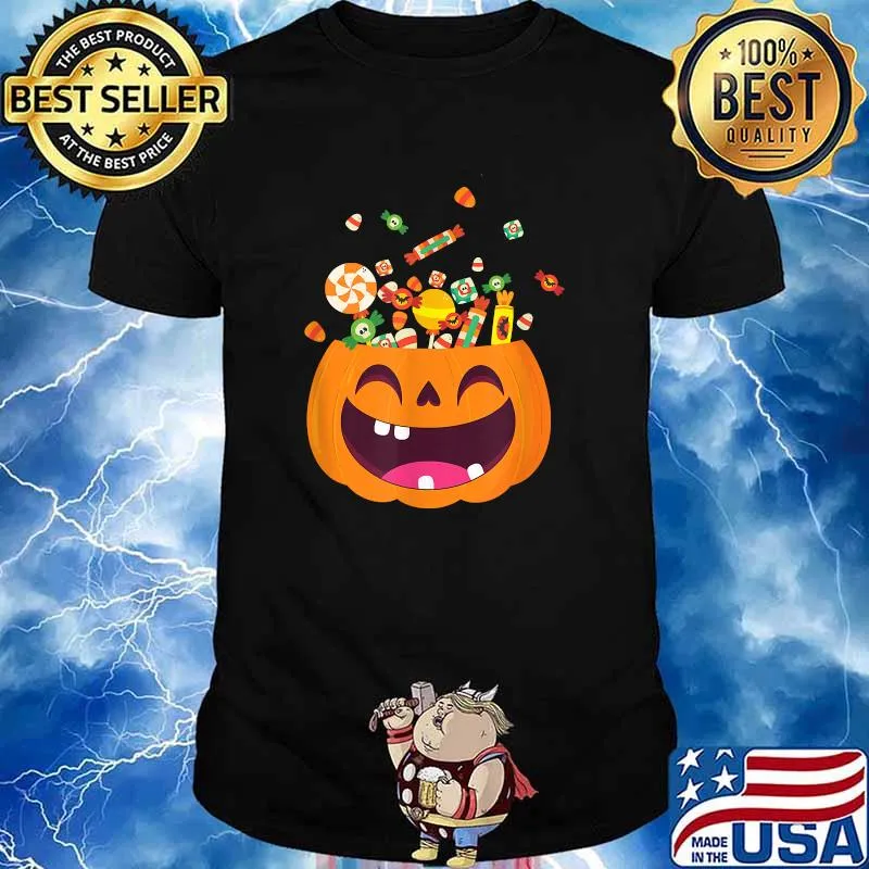 Candy Pumpkin Happy Halloween Costume T-Shirt